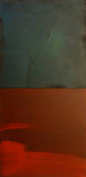 Untitled, acrylic on panel, 12"x6", 2007