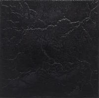 Study for Black 1, Black Gesso, Acrylic Medium, Glitter on Panel, 10"x10", ©2015