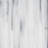 Glacier Lake, acrylic on panel, 16"x16", 2017