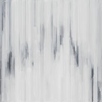 Whisper, acrylic on panel, 16"x16", 2017